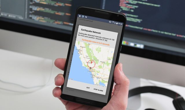 اپلیکیشن موبایلی که تا 60 ثانیه قبل از زلزله اخطار می دهد