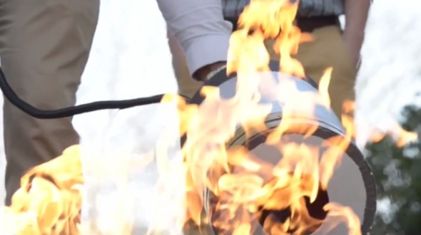 خاموش کردن آتش با امواج صوتی